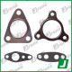 Turbocharger kit gaskets for TOYOTA | 721164-0003, 721164-0004